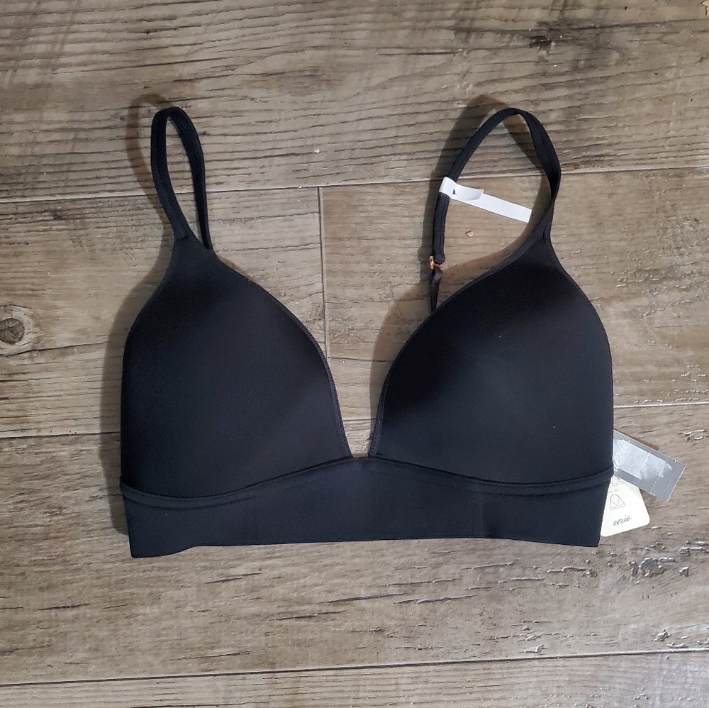 Black Wireless Aerie Bra